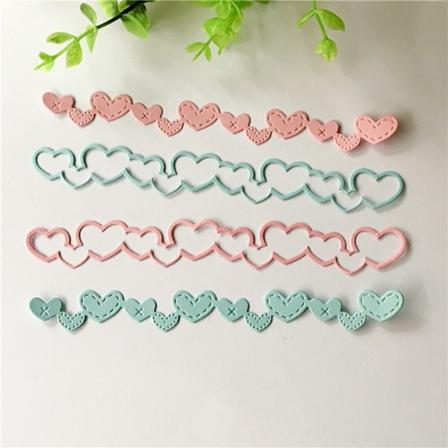 Love banner Design Metalting Dies For DIY Scrapbooking Album P - Perfet