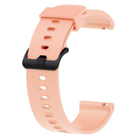 20 mm Garmin Vivomove Luxe / Vivomove 3 / Vivomove Style / Venu klockarmband i silikon - Rosa