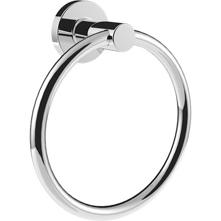 Håndklering i rustfritt stål, kraftig veggmontert håndkleholder for bad, rustsikker baderomstilbehør, enkel installasjon