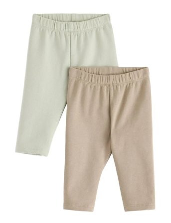 Lindex Leggings Brushed Inside Basic - Multi/patterned - 68