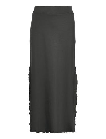 Balza Maxi Skirt Langt Skjørt Svart Residus*Betinget Tilbud