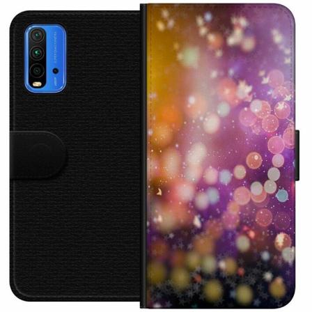 Xiaomi Redmi Note 9 4g Plånboksfodral Glitter