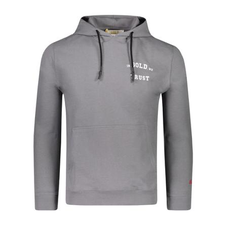 In Gold We Trust Hoodie , Grijs , Heren , Maat: S
