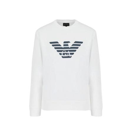 Emporio Armani Sweatshirt Hvid, Herre Sweatshirts