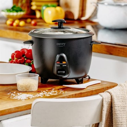 Camry riskoker 1 liter - svart