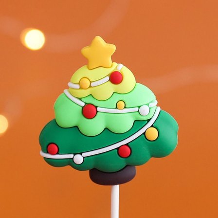 1/5 ST Christmas Cake Toppers God Jul 2 2