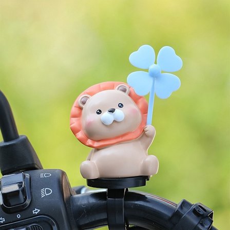 Cykelstyr Ornament Sødt Dyr Vandtæt Letvægts El-løbehjul Styr Dekoration