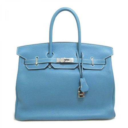 Hermès Vintage Handbags Blå, Dame Vintage Tasker, Størrelse: ONE Size