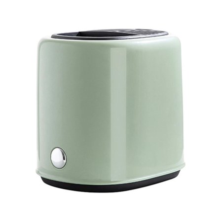 Retro Grønn Knivblokk og Redskapsholder 2 I 1 Benkeplateorganisator Stor Kapasitet Plassbesparende