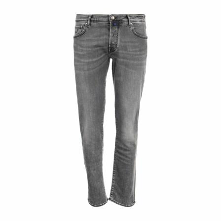 Jacob Cohën, Five-pocket jeans Grijs, Heren, Maat:W38