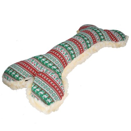 Extra Stor Plyschig Fleece Ben Super Pipig Julklapp Hundleksak 28x60cm[D]