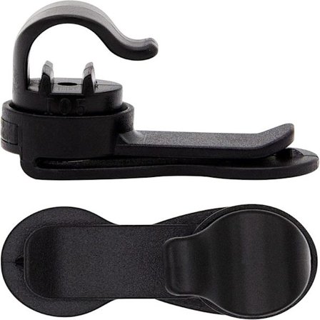 2-pack Blåsklämma Magnetisk Slangklämma Vattenslangklämma Utomhus Militär Ryggsäcksklämmor Taktiska Ryggsäckstillbehör för Källa Hydration Pa