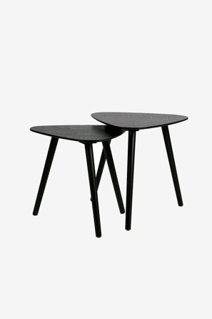 WOOOD - 2 sidebord Nila - Svart - Småbord - Fra Homeroom