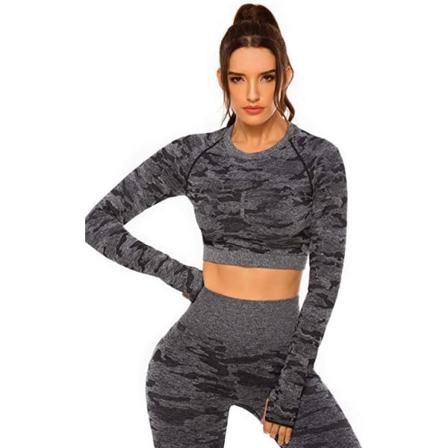 Camo Crook Topp Grå L