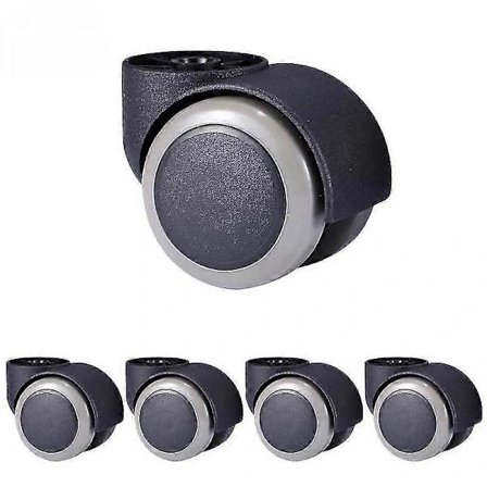 5 toimistotuolin pyörää upotetut cadlierit 2 tuumaa 250 kg raskasta draamaa Globaali