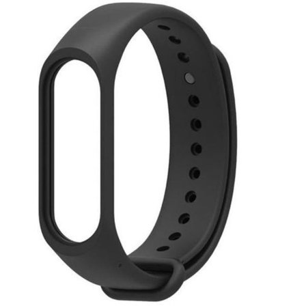 Go Go Gadget - Lämplig för Xiaomi Mi Band 5 6 - Svart - Silikonarmband - Hög kvalitet