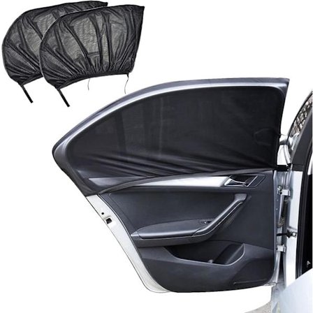 Solskydd för bilbarnstol, 2 st, Universal Solskydd för Barn
