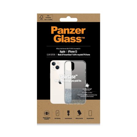 Panzer iPhone 13 ClearCase PanzerGlass - High quality tempered glass screen protector Cover