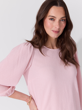 MATCH - Ally topp - Va Vite - Str. 40 - Dame - Topper & T-skjorter - Rosa - 98% polyester - resirkulert, 2% elastan