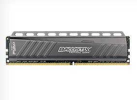 Crucial Ballistix Tactical - DDR4 - 4 GB - DIMM 288-pin - 2666 MHz / PC4-21300 - CL16 - 1.2 V - ikke-bufret - ikke-ECC