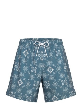 Abercrombie & Fitch Anf Mens Swim - Blue - XXL