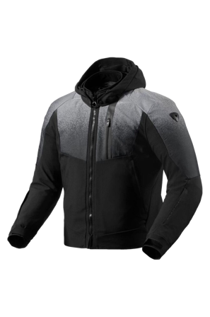 Motorradjacke Rev'It! Epsilon H2O Schwarz/Grau S
