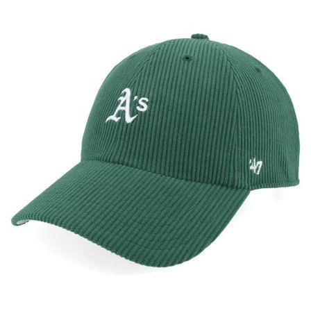 47 Brand - MLB Grön unconstructed Keps - Oakland Athletics MLB Base Runner 47 Cleanup Green Dad Cap @ Hatstore