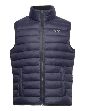 Hco. Guys Outerwear Vest Blå Hollister