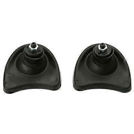 Svart L&R Innvendig Batwing Kåpe Monteringsspeil For Harley Electra Street Glide 96~13