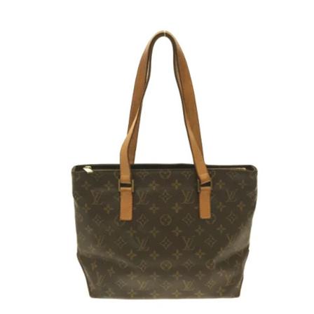 Louis Vuitton Vintage Pre-owned Cabas Piano Monogram Tote Tas , Bruin , Dames , Maat: ONE Size Vintage Tassen