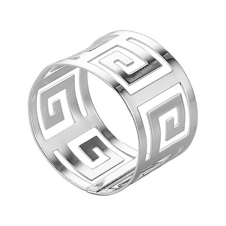 Ringar Set om 6 - Farmhouse Servett Hållare Ringar - Semester Servett Ringar Bröllopsmottagning Jul Thanksgiving - Metall Servett Ringar För Tyg 