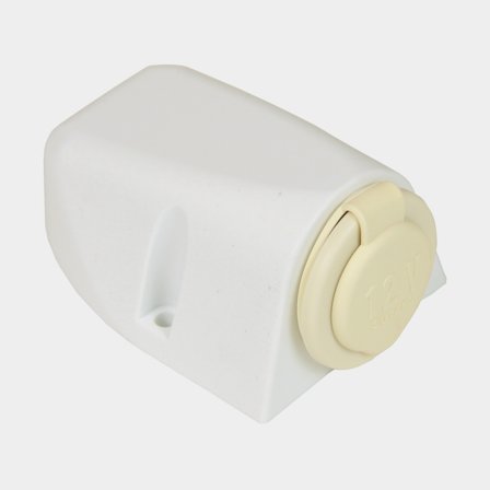 Presa accendisigari Sutars, a montaggio esterno, 12 V, 16 A, bianca