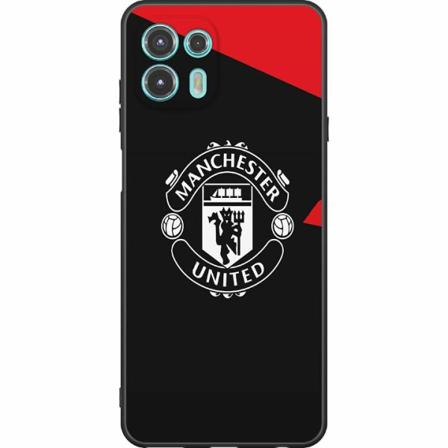 Motorola Edge 20 Lite Svart Skal Manchester United Fc