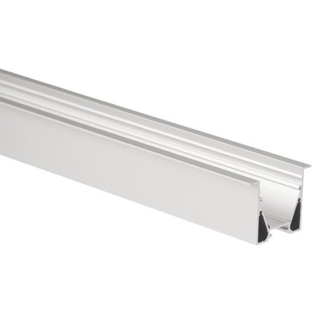 Hide-a-Lite Maxi T Profil aluminium, 2 m, Belysning