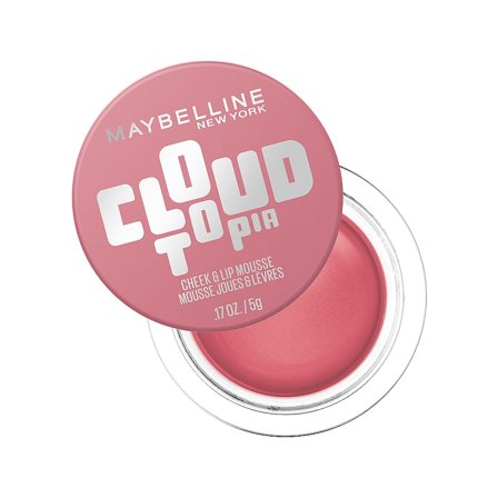 Maybelline New York Cloudtopia Cheek & Lip Mousse 8 Enchanted Mauve, Makeup, Ansigt, Blush