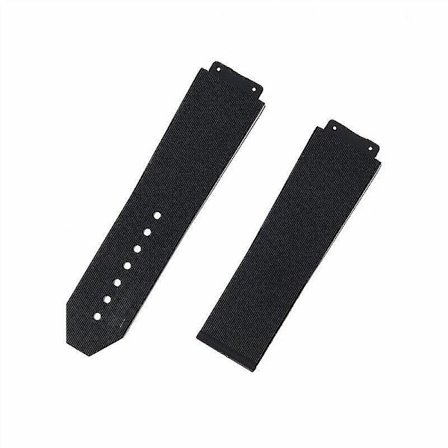 Kompatibel med Hublot Hublot bigbang big bang vertikalstripet vanntett silikonklokkereim