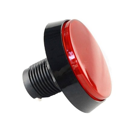 3stk Arcade Button Game Player Button RØD