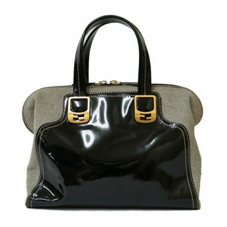 Fendi Vintage Handbags Sort, Dame Vintage Tasker, Størrelse: ONE Size
