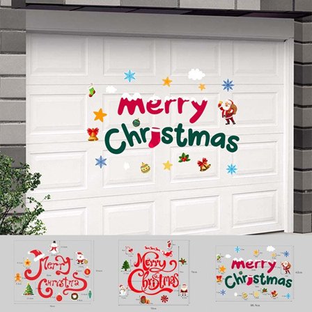 God Jul Väggdekal Fönsterdekal Juldekal