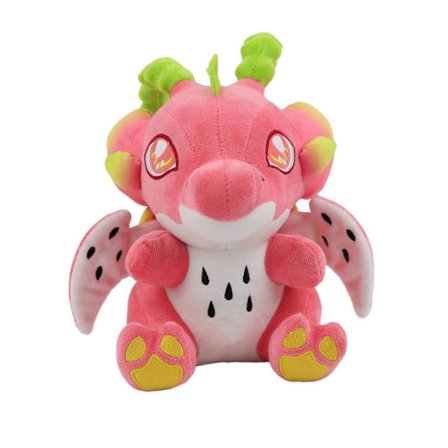 Apila Lohikäärmehedelmä 28 cm Söpö Pehmeä Pehmolelu, Suloinen Lahja Lastenpäivä, Halloween, Kiitospäivä ja Joulu