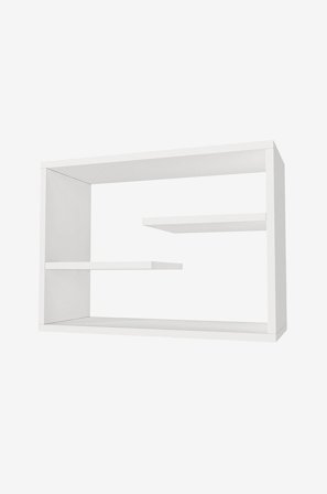 Hanah Home - Seinähyllykkö Tino - Valkoinen - Seinähyllyköt - - Homeroom