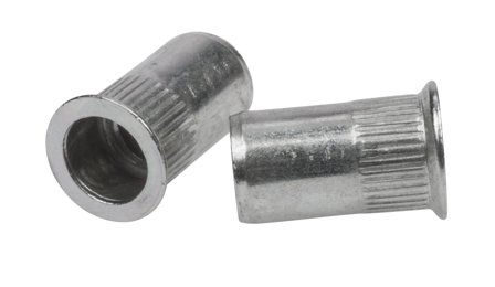 Ejot 460355 Blindnagelmutter selvforsenket, åpen, FTR/L M5, 500-pakning, Innfesting