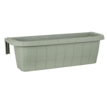 Jardinière - RONDINE PAGLIA - Vihreä - P 60 x L 20 x K 18,5 cm