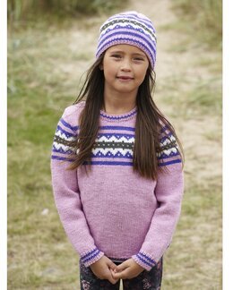 Strikkeoppskrift Genser og lue - Knittingroom