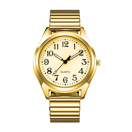 Dameklokke Kvarts Armbåndsur GULL MENN