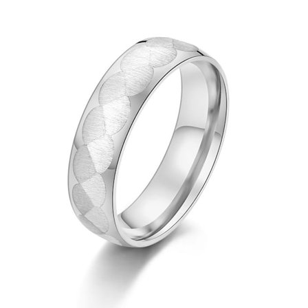 Rostfritt stål ring förlovning