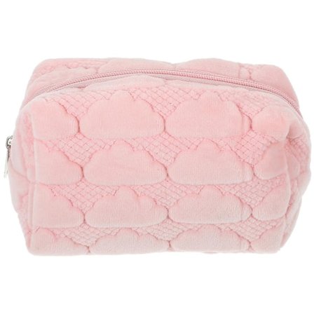 Pehmoinen meikkipussi Söpö meikkipussi Matka-kosmetiikkalaukku Kannettava kosmetiikkalaukku