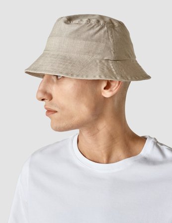 Shaping New Tomorrow - Tech Linen Bucket Hat - Sandshell - Herren - Größe S/M