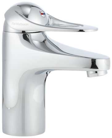FM Mattsson 8060-7010 Tvättställsblandare ettgrepp, utan bottenventil, Badrum