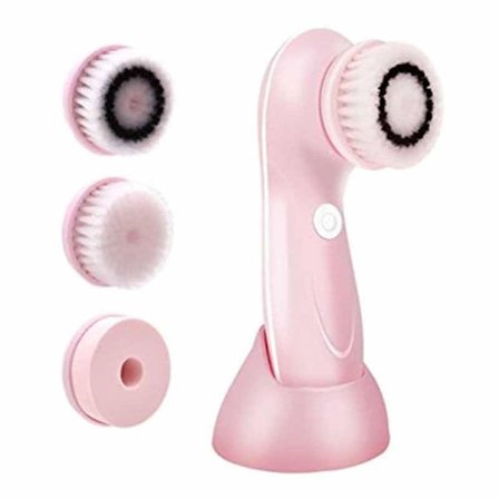 Elektrisk ansiktsrengöring 3-i-1 tvättborste ansiktsrengöringsborste